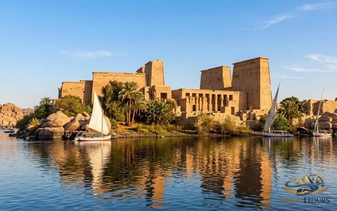 Philae Temple Aswan, Isis temple boat ride, Agilkia Island, Aswan sightseeing..webp