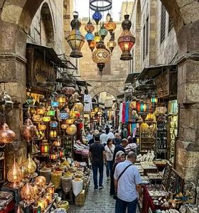 Khan El-Khalili bazaar, Islamic Cairo shopping, Cairo night tours..webp