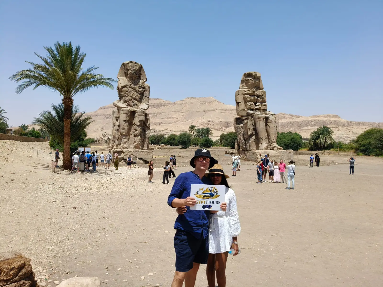 Sightseeing vacation at Colossi of Memnon with Egypt One Tours.webp