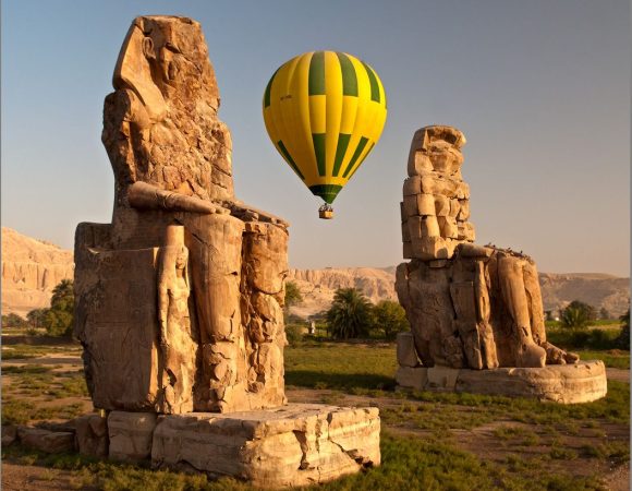 Hot Air Balloon Ride in Luxor, Egypt