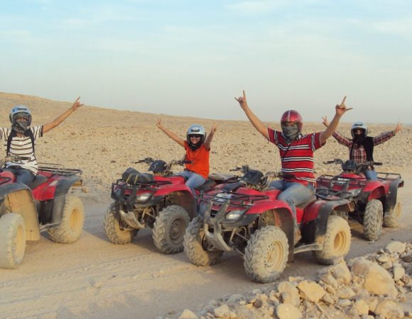 Sunset Desert Safari Excursions Quad in Marsa Alam